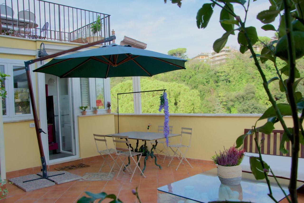 La Terrazza Di Isabel Villa Rome Bagian luar foto